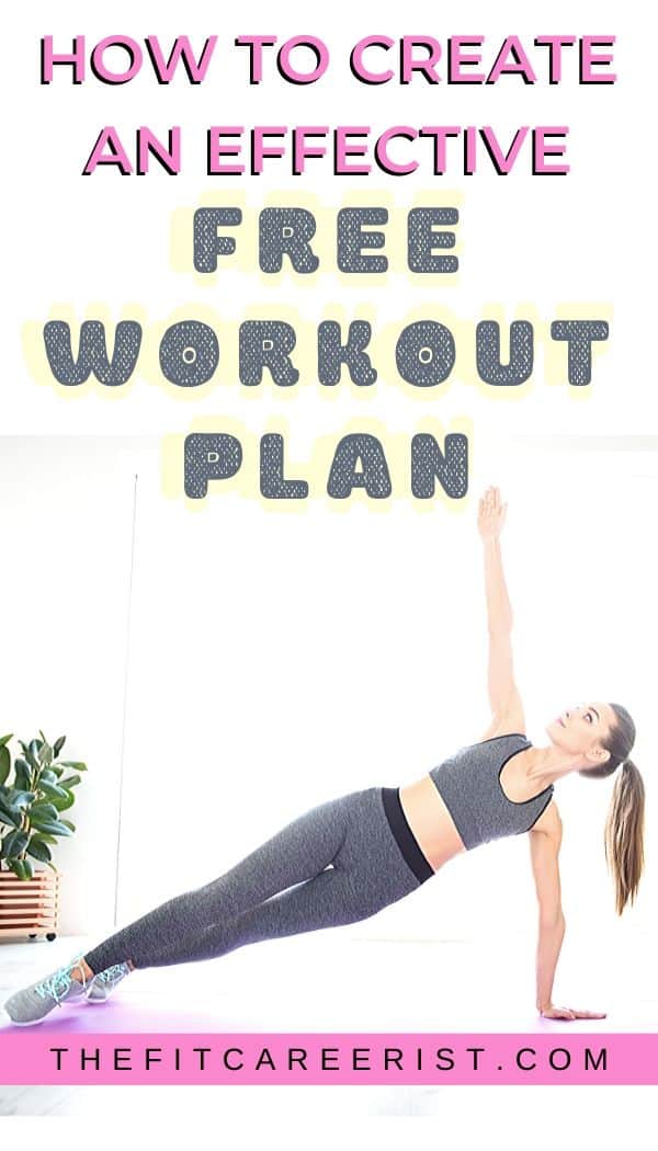 How to create a free workout plan