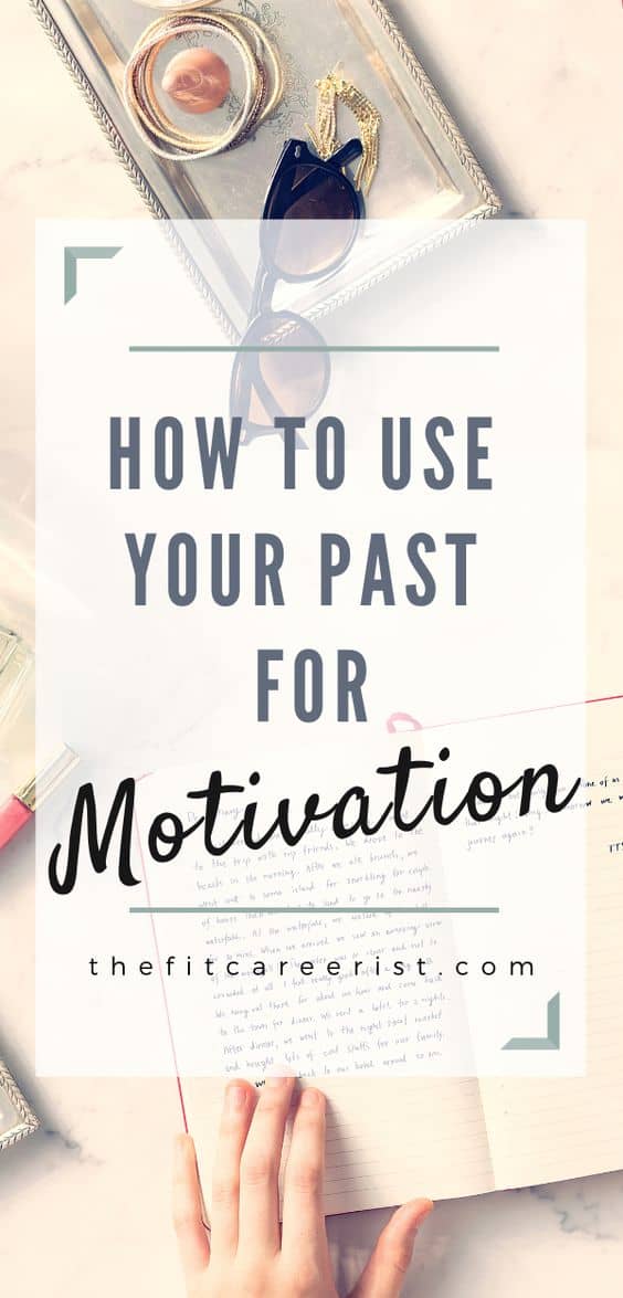 The journey to success can be a long one, and there will almost certainly be points when you feel overwhelmed and discouraged. Instead of giving up, use your past to help motivate you! #personaldevelopment #success #goalsetting 