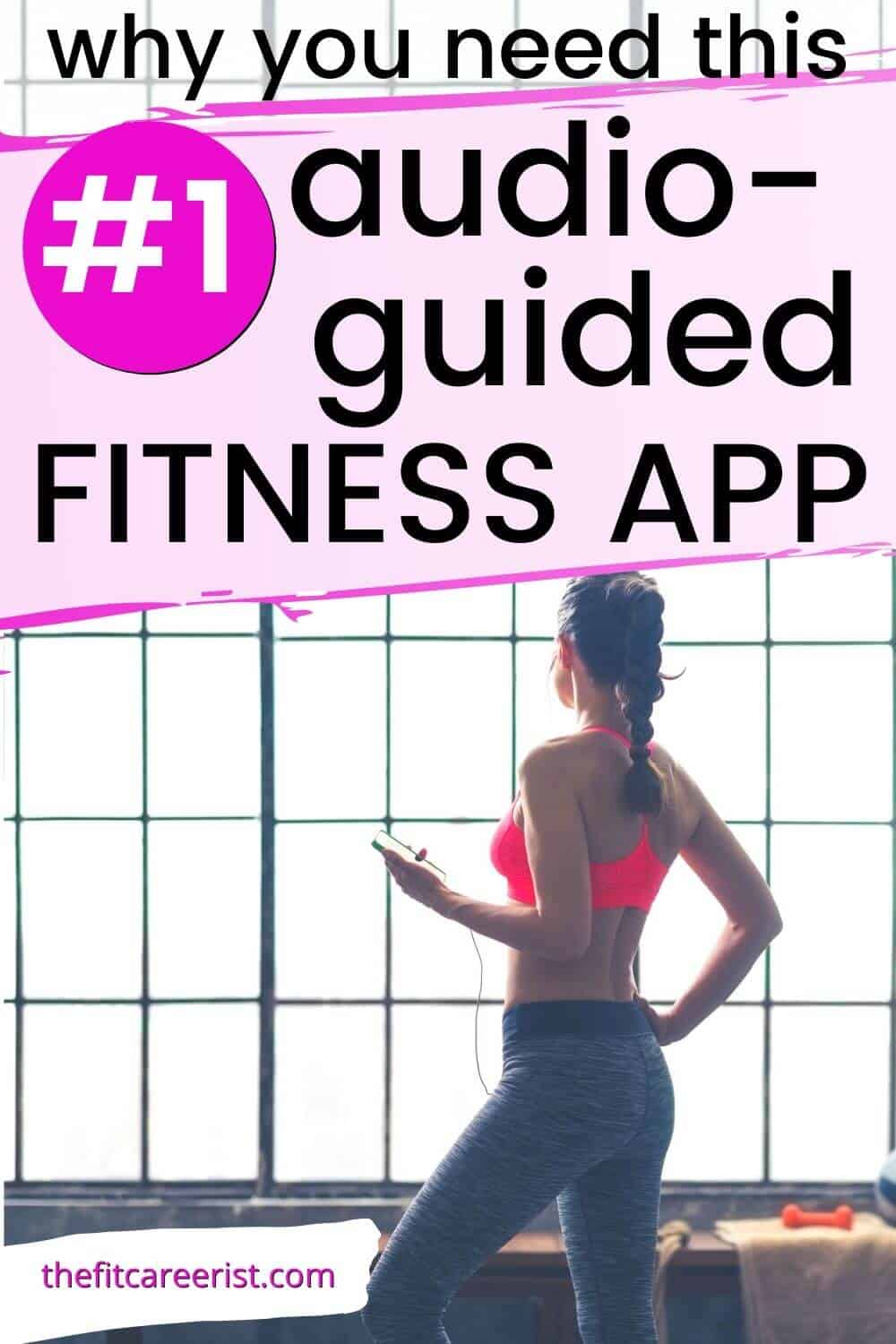 audio guided fitness app