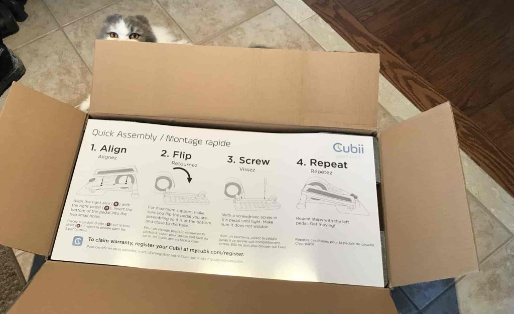 Unboxing the Cubii