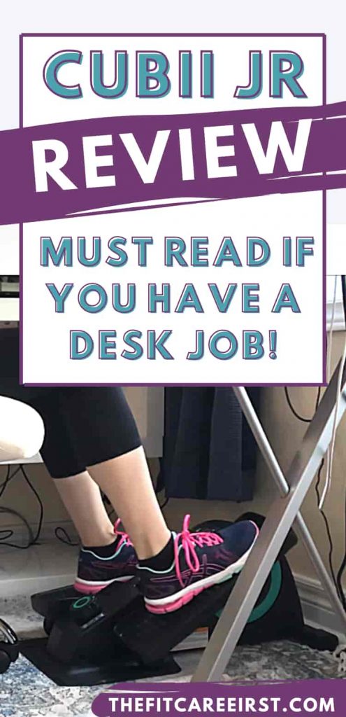 Cubii JR Review - must read if you have a desk job!
