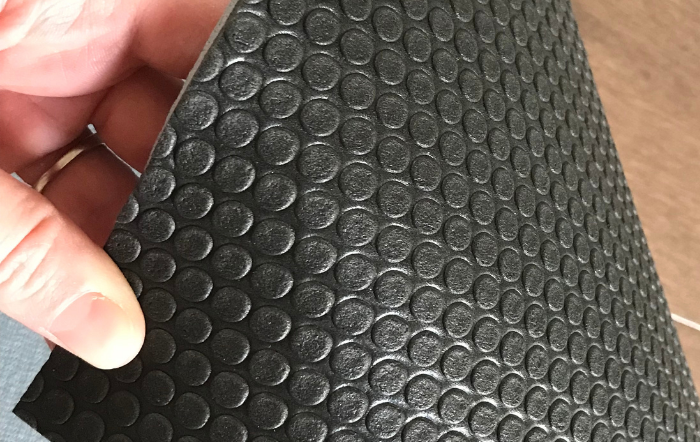 the underside of the gorilla mat