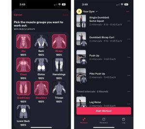 app for strength training women
